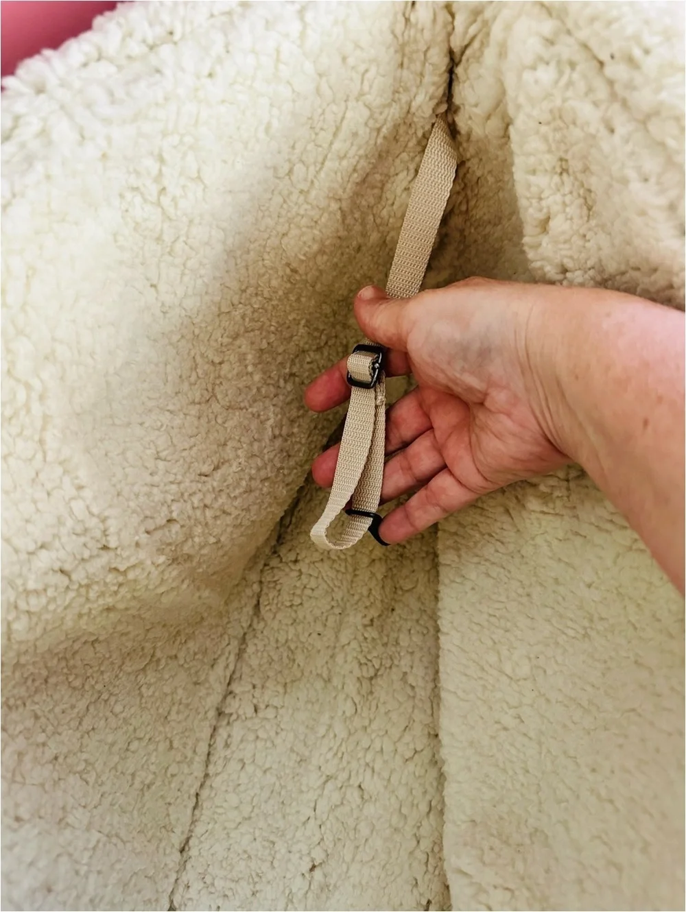 Sherpa Luxe Fashionable Plush-Lined Tote